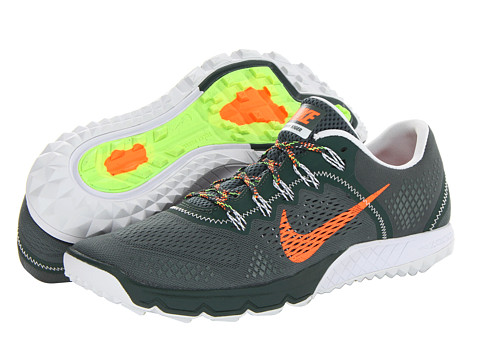 Nike Zoom Terra Kiger (Vintage Green/Pure Platinum/Flash Lime/Total Orange) Men's Running Shoes