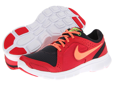 Nike Flex Experience Run 2 (Anthracite/Fushion Red/Flash Lime/Atomic Pink) Women's Running Shoes
