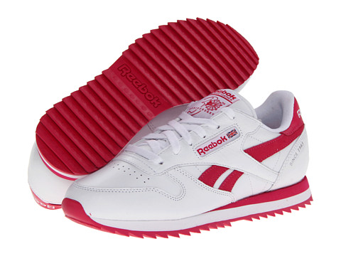 red and white reebok classics