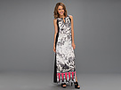 Kenneth Cole New York - Maxie Maxi Dress (Dragon Fruit Combo) - Apparel