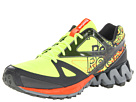 Reebok - ZigKick Trail 1.0 (Neon Yellow/Gravel/Flat Grey/White/Blazing Orange)