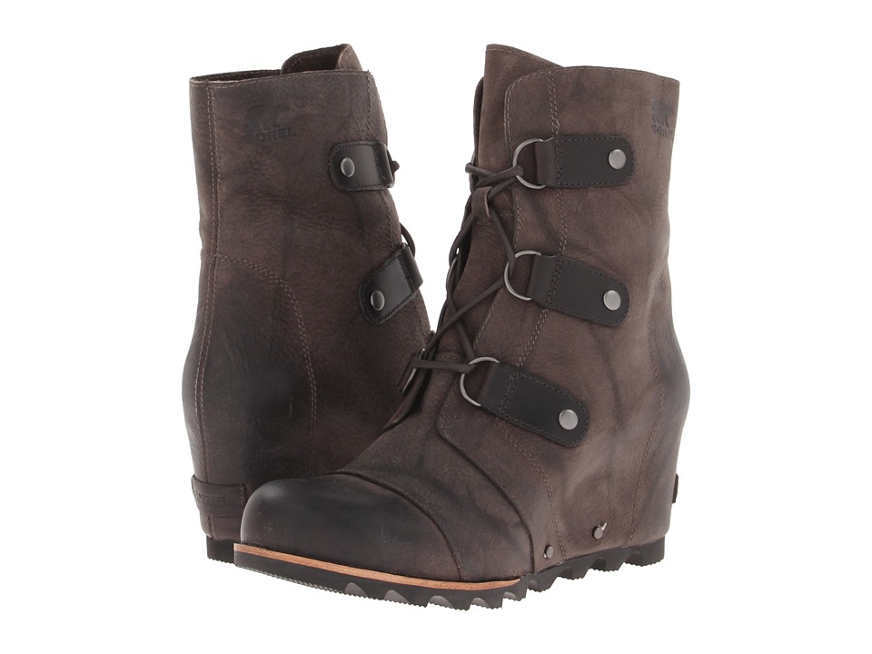 SOREL Joan Of Arctic Wedge Mid (Grill/Black) Women