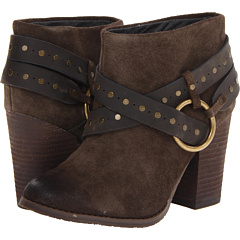 Calvin Klein Jeans Daisy (Oak Grey Waxed Suede Leather) Footwear