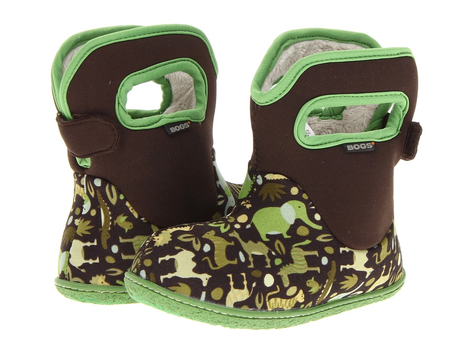 Bogs Kids - Zoo (Toddler) (Green Multi) Kids Shoes