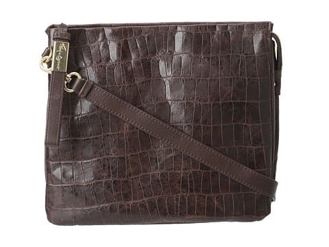 Foley & Corinna Cache for iPad (Brownie Croc) Cross Body Handbags