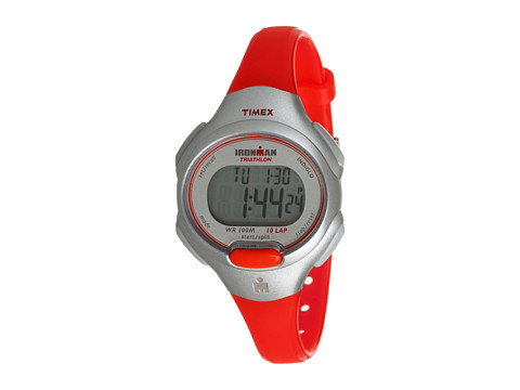 UPC 753048468690 product image for Timex IRONMAN Traditional 10-Lap Mid-Size Resin Strap Watch (Orange) Digital Wat | upcitemdb.com