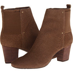 DKNY Malia (Dark Khaki Snake Nubuck) Footwear