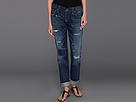 True Religion - Cameron Mid-Rise Boyfriend in Pandemonium (Pandemonium) - Apparel