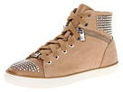 MICHAEL Michael Kors - Borerum Studded High Top (Dark Khaki/Pear Nubuck) - Footwear