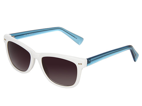Cole Haan - C 6069 (White) Plastic Frame Fashion Sunglasses
