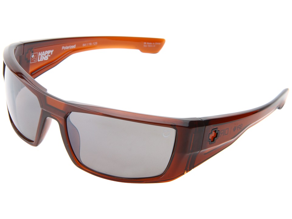 Spy Optic - Dirk (Happy Lens) (Brown Ale-Happy Brown Polar W/Black Mirror) Sport Sunglasses