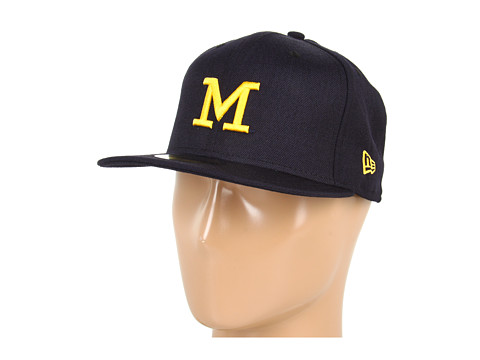 UPC 884990057240 product image for New Era Michigan Wolverines NCAA AC Stock 59FIFTY (Maize/Blue) Baseball Caps | upcitemdb.com