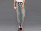 True Religion - Stella Grey/Dusty Super T Low-Rise Skinny in Trail Driver (Trail Driver) - Apparel