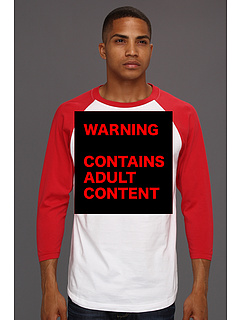 Crooks Castles OG Duffset Raglan (White True Red) Apparel