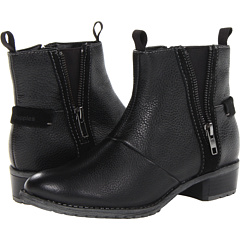 Hush Puppies Chamber Ankle BT (Black WP Leather) Footwear