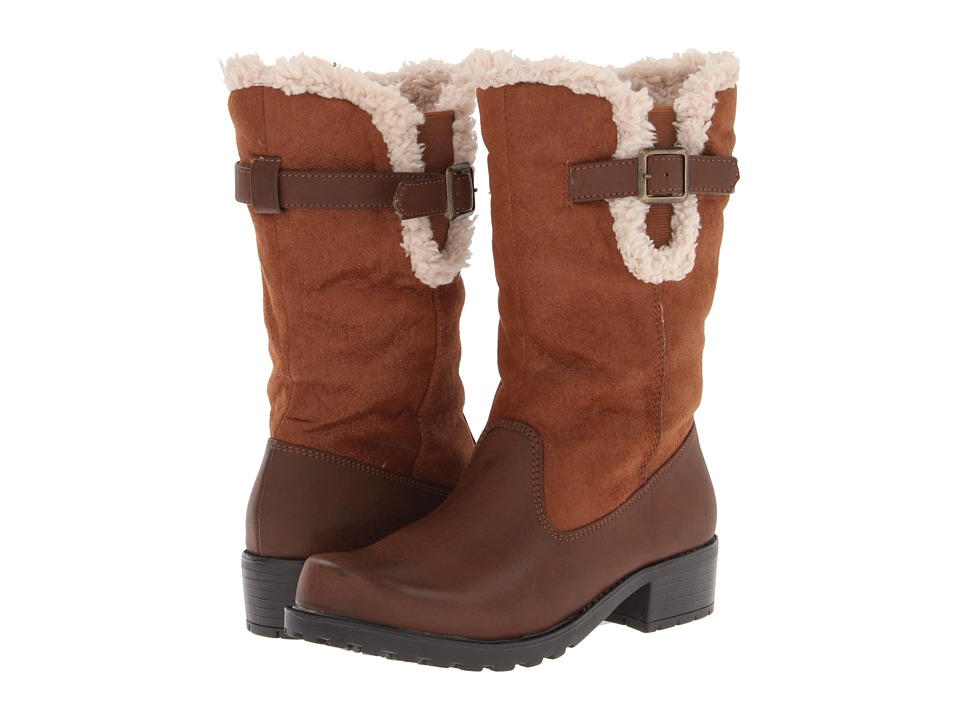 Trotters Blizzard III (Cognac Smooth Faux Leather) Women