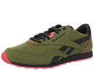 Reebok - CL Nylon Slim AK (Piping/Cargo Green/Gravel/Coral Contrast)
