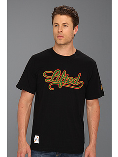 L R G Highly Lifted Tee (Black) Apparel