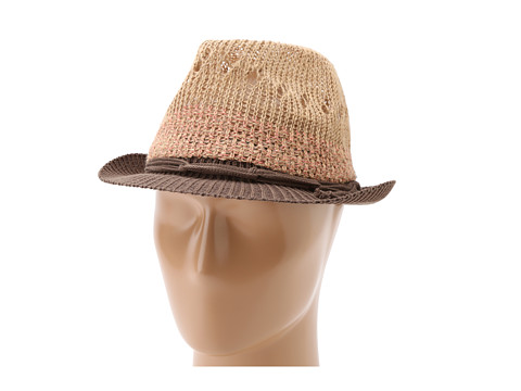 UPC 807928096807 product image for San Diego Hat Company CTH3642 Crochet Contrast Fedora (Camel) Traditional Hats | upcitemdb.com