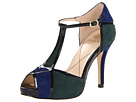 Isola - Catalina (Blue Green Combo Chrome Free Suede/Patent) - Footwear