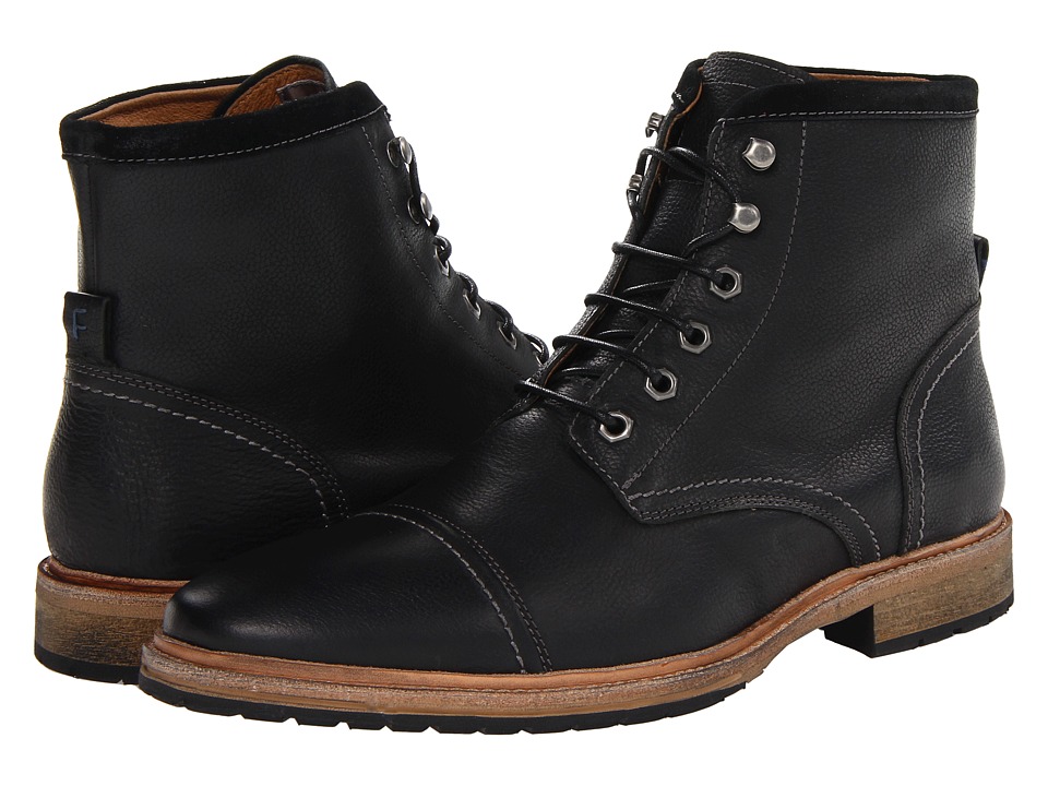 Florsheim Indie Cap Toe Boot (Black) Men