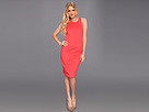 Jessica Simpson - Sporty Multi-Strap Pencil Dress w/ Circular Ring Back Detail (Pink) - Apparel