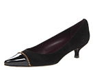 Stuart Weitzman - Ziptip (Black Suede)