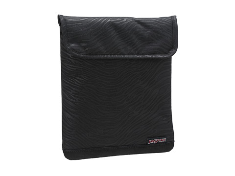 JanSport 2.0 Tablet Sleeve (Black Gloss Zebra) Computer Bags