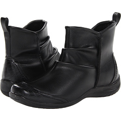 Easy Street Tina (Black Tumbled Croco) Footwear