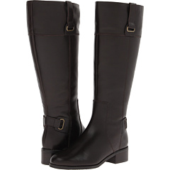 Fitzwell Merry Wide Calf Boot (Brown Nappa) Footwear