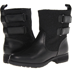 DKNY Nayla (Black Logo Jacquard W Thinsulate) Footwear