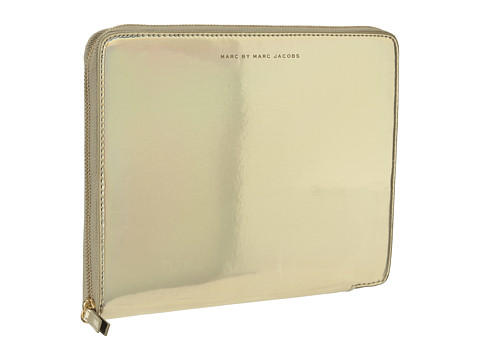 Marc by Marc Jacobs Techno Tablet Sleeve (Pale Gold Holographic) Computer Bags