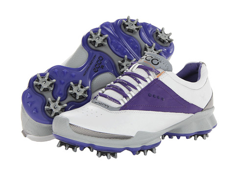 UPC 737428942444 product image for ECCO Golf Biom Golf (White/Iris Biom Yak Ultimate Runners) Women's Golf Shoes | upcitemdb.com