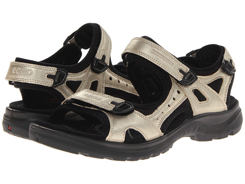 ecco gold sandals