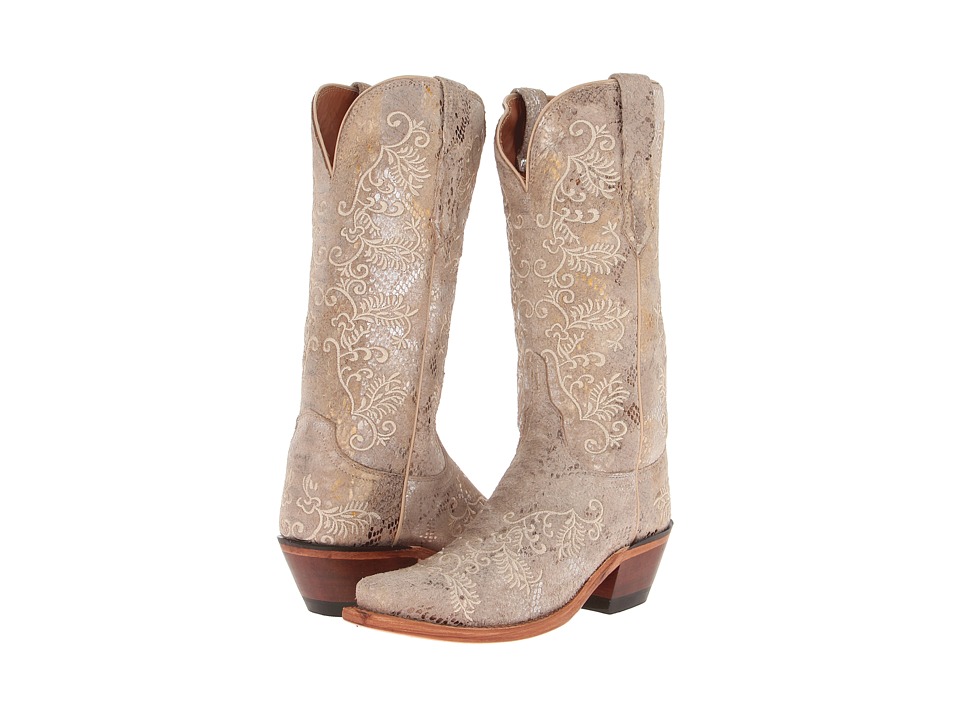 lucchese white cowboy boots