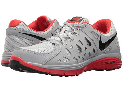 UPC 884802479222 product image for Nike - Dual Fusion Run 2 (Pure Platinum/Wolf Grey/Light Crimson/Black) Men's Run | upcitemdb.com