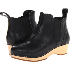 Swedish Hasbeens Chelsea Debutant (Black Nature Sole) Footwear
