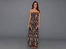 Anne Klein - Desert Print Maxi Dress (Black/Dark Oak Multi) - Apparel