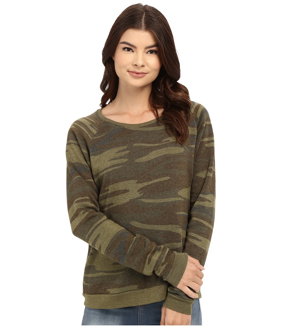 Alternative Printed Dash Sweatshirt (Eco Camo) Women