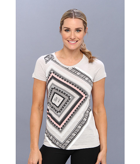 UPC 675788069619 product image for Lole Key Top (Blossom Pink Scarf) Women's Short Sleeve Pullover | upcitemdb.com