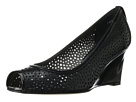 Stuart Weitzman Dotcomer (Black Nappa Leather)