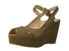 Stuart Weitzman Turnover (Tan Nubuc)