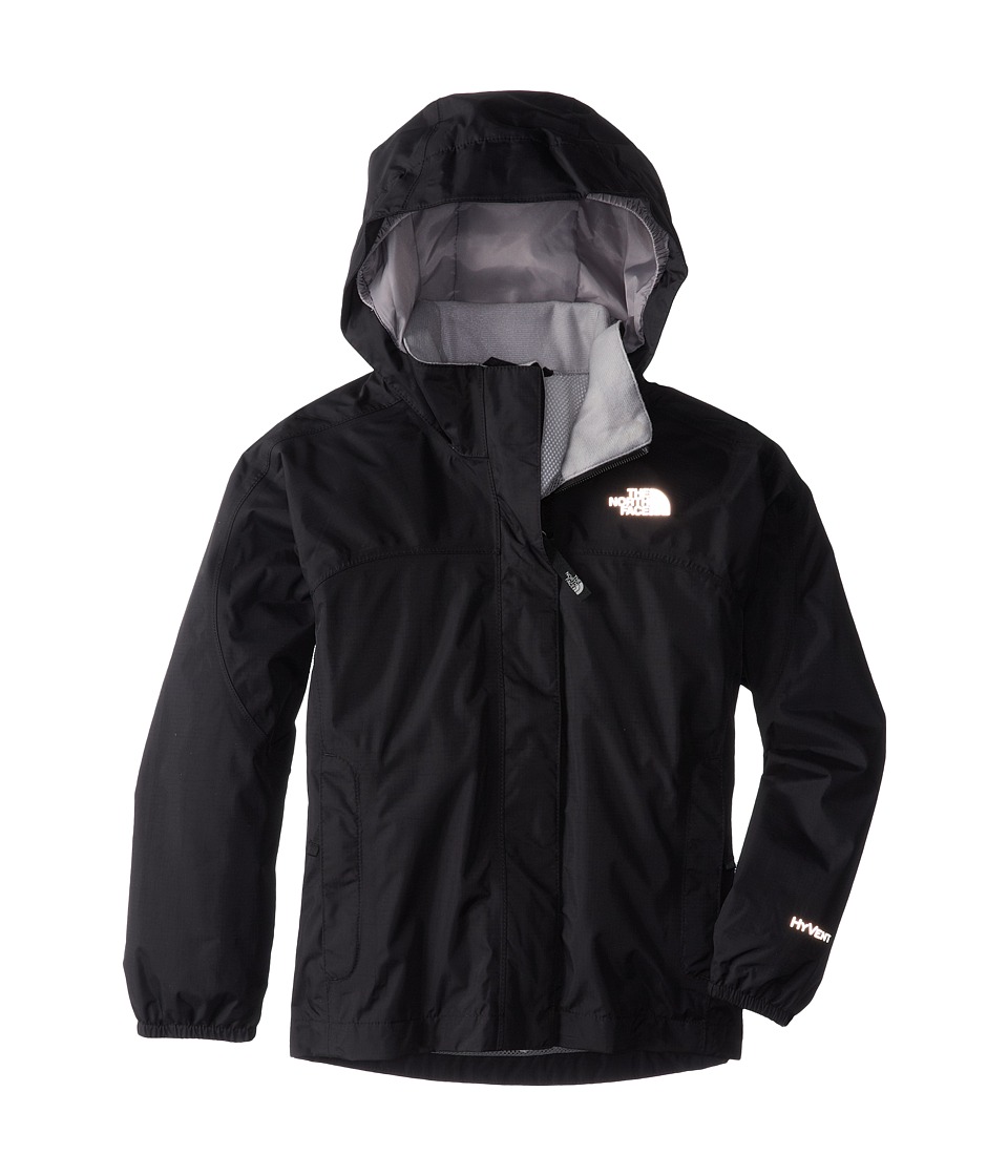 The North Face Kids Resolve Reflective Jacket (Little Kids/Big Kids) (TNF Black) Girl