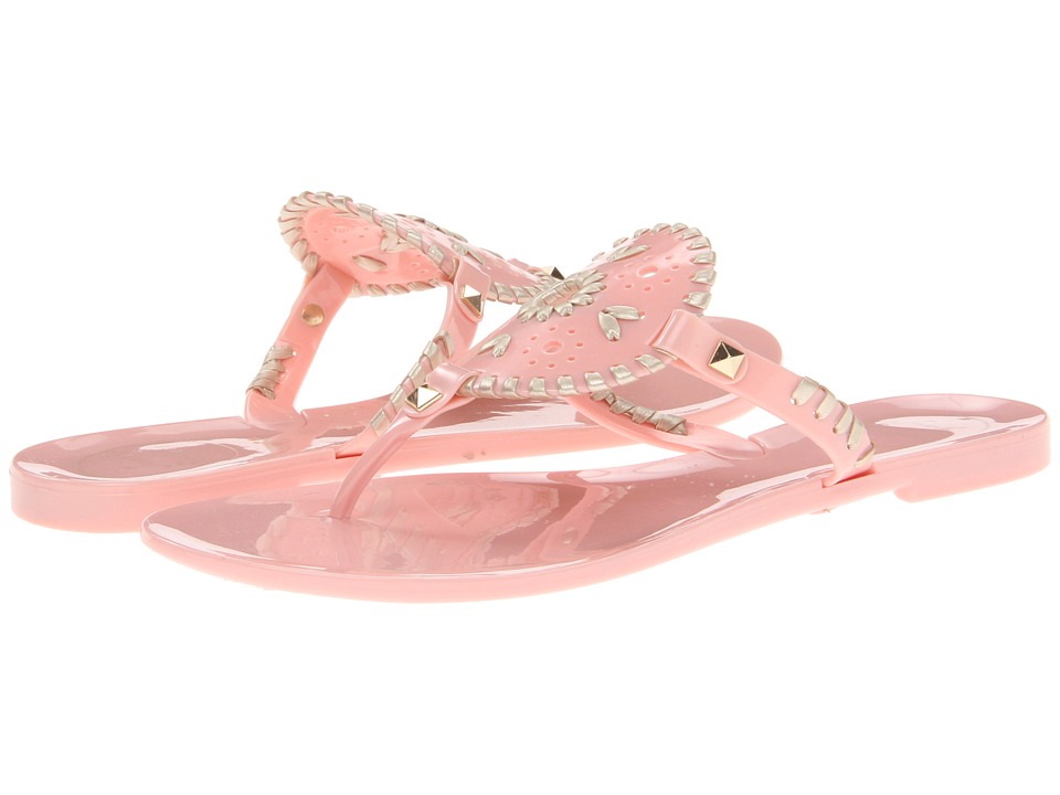 Jack Rogers Georgica Jelly (Blush/Platinum) Women