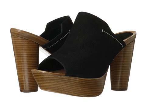 10 Crosby Derek Lam - Katy (Black Tumbled Nubuck) High Heels