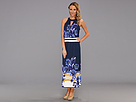 Kenneth Cole New York - Marley Maxi Dress (Deep Blue Sea) - Apparel