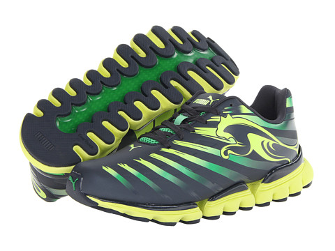 UPC 887121440799 product image for PUMA GeoTech Walleri v2 Dip Dye (Ombre Blue/Island Green) Men's Running Shoes | upcitemdb.com