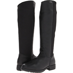 DKNY Neema (Black Leather) Footwear