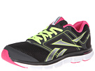 Reebok - Reebok Dual Turbo Flier (Black/Gravel/Pink Fusion/Neon Yellow/White)