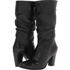 Steve Madden Lorreta (Black Leather) Footwear